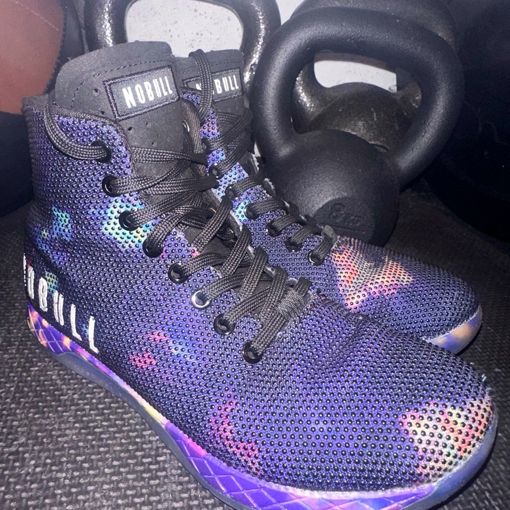 NOBULL WOMEN'S TIE-DYE HIGH-TOP TRAINER